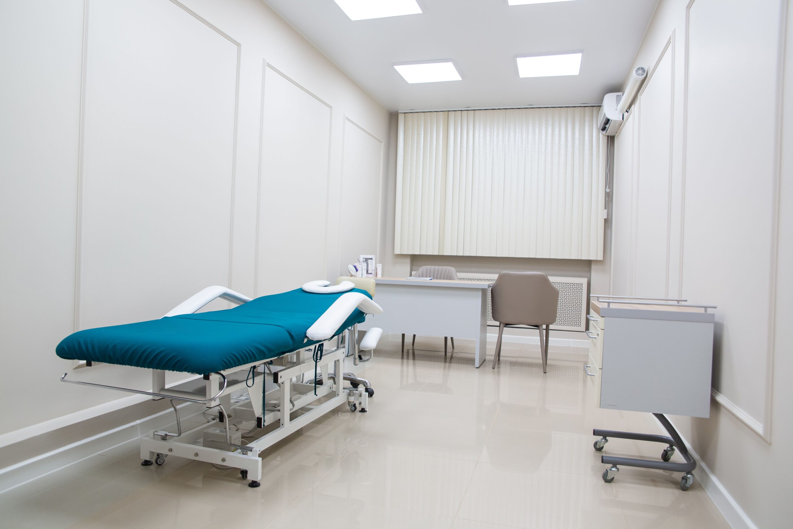 How can air cleaning support infection control in medical and dental clinics?